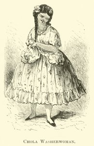 Chola vaskekone af Edouard Riou